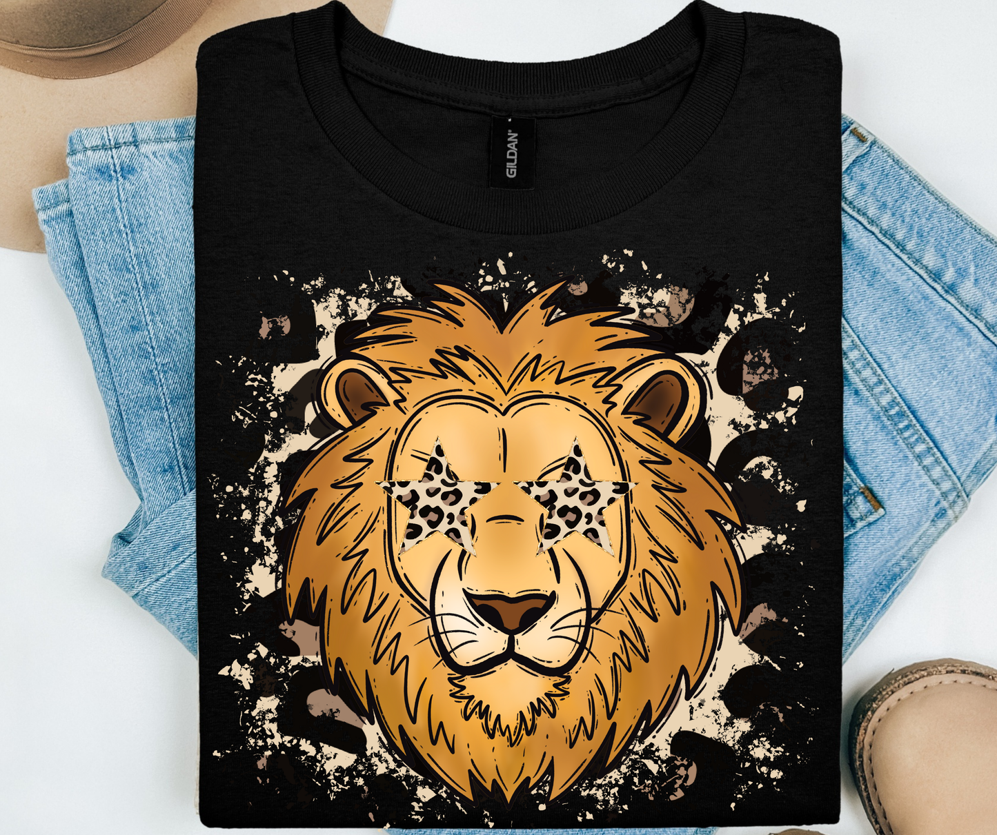 Leopard Mascot (Dropdown)-DTF&UV