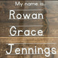 Custom UV sticker for Name Tracing (message ABI if you need a custom size)-UV DTF