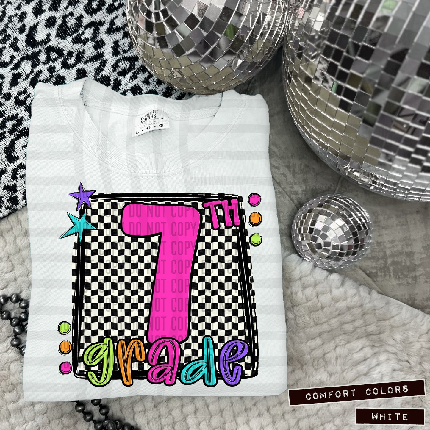 Bright preppy Grades (dropdown)-DTF&UV