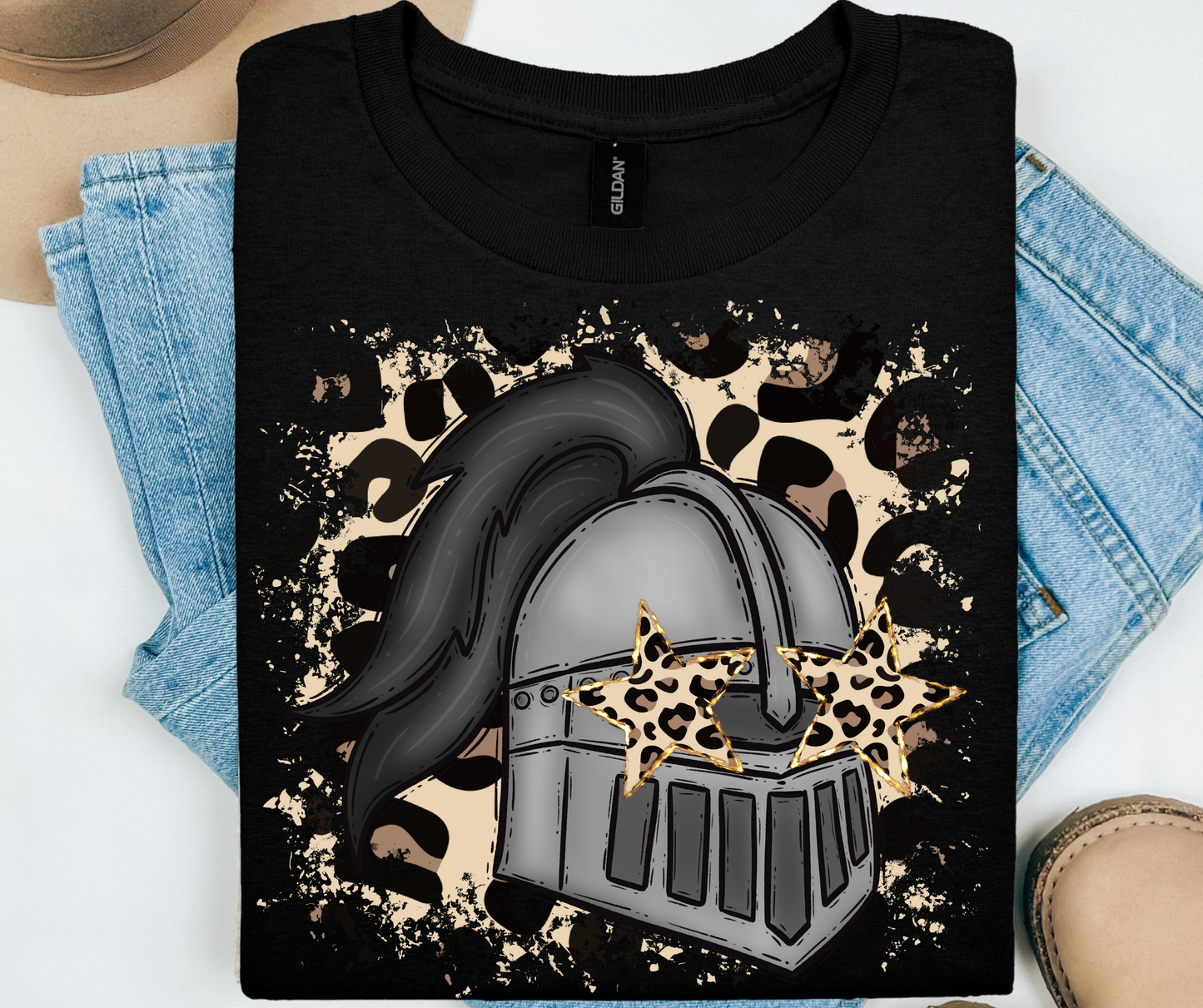 Leopard Mascot (Dropdown)-DTF&UV