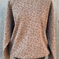 Brown Leopard Crewneck-Preorder