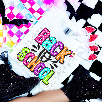 back to school neon-DTF