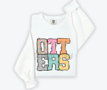 Pastel Stroke Varsity Mascots (ALL Mascots in this listing Dropdown)-DTF