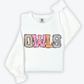 Pastel Stroke Varsity Mascots (ALL Mascots in this listing Dropdown)-DTF