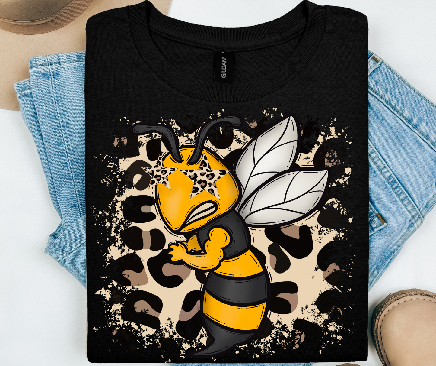 Leopard Mascot (Dropdown)-DTF&UV