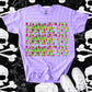 Ghosty Girl  CUSTOM: (ANY NAME, ANY MASCOT)-DTF&UV
