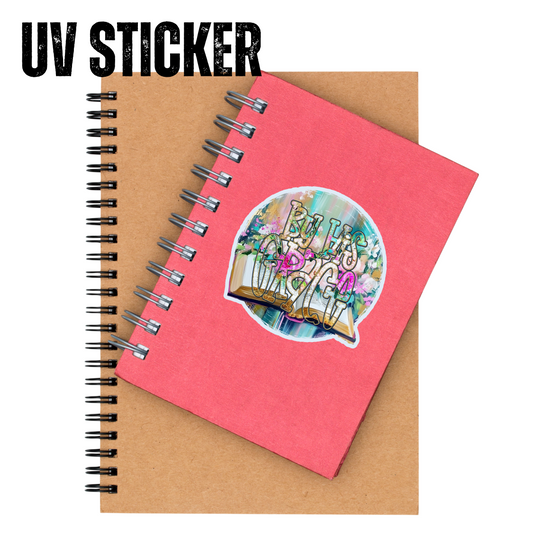 BY HIS GRACE OFFSET- UV Sticker