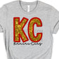 KC Kansas City gold sequin-DTF