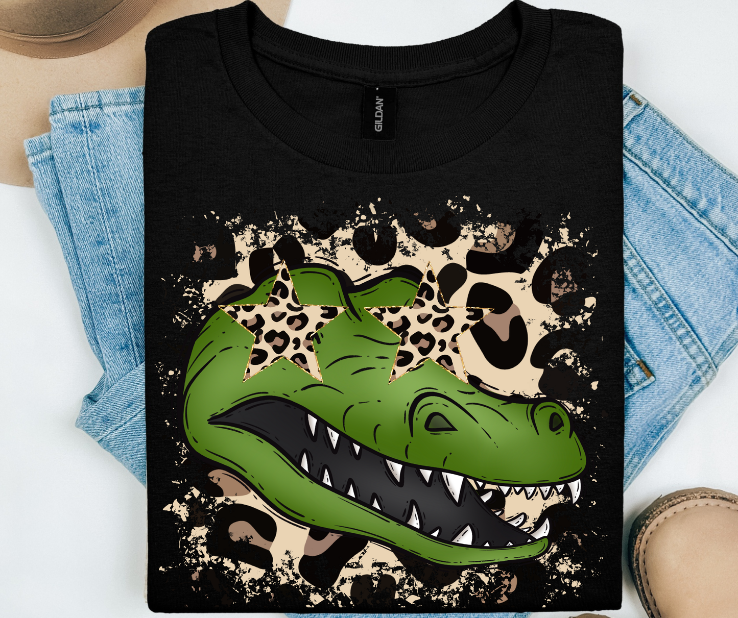 Leopard Mascot (Dropdown)-DTF&UV