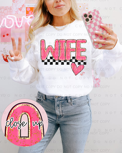 Sweet Pink Names(all in dropdown)-DTF