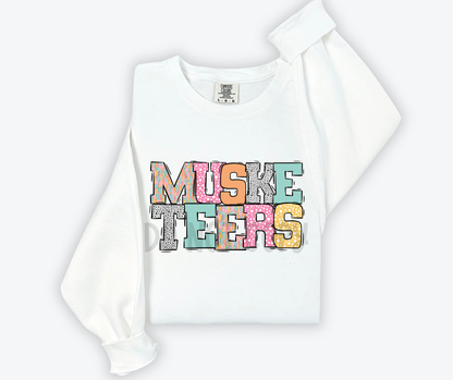 Pastel Stroke Varsity Mascots (ALL Mascots in this listing Dropdown)-DTF