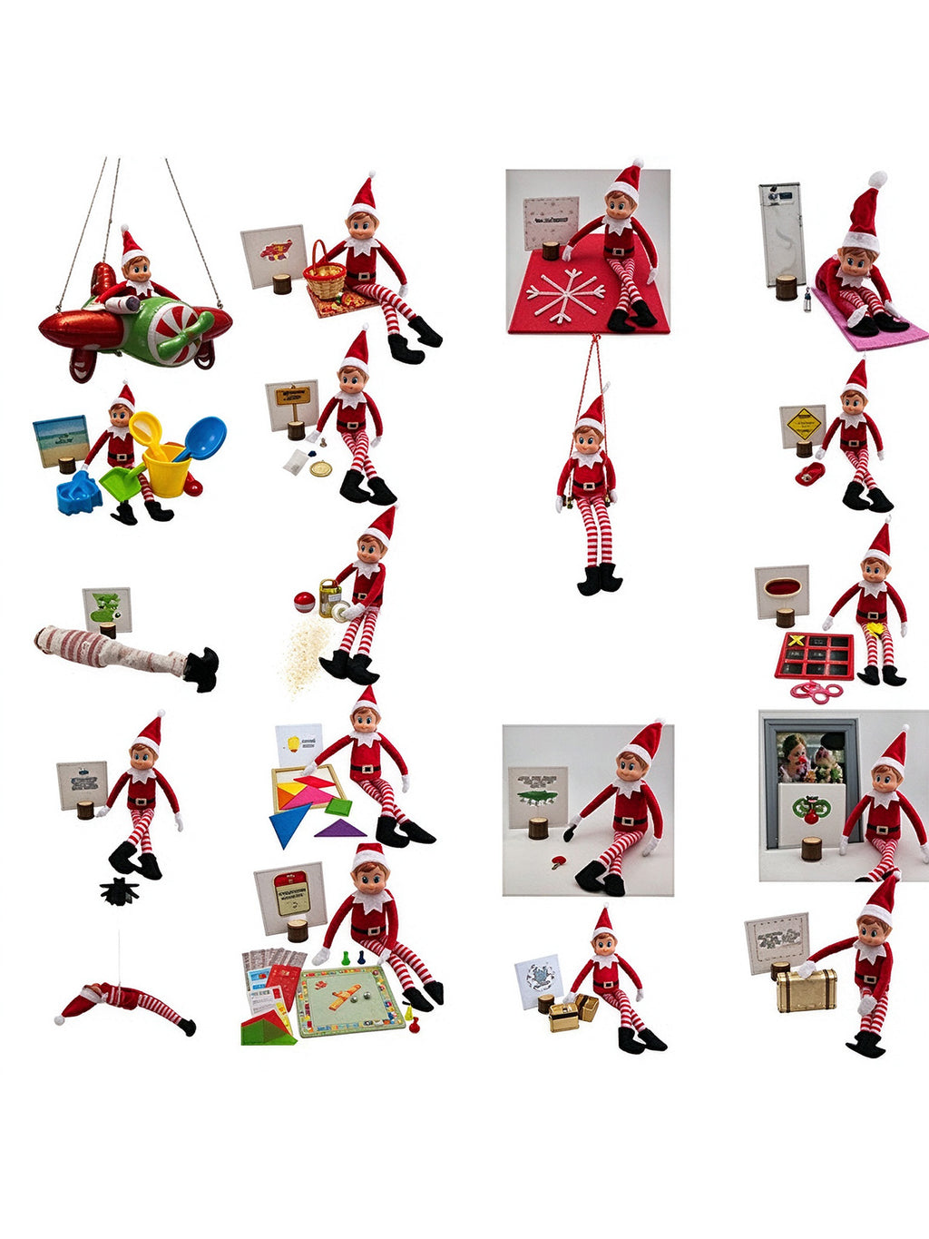 12 or 24 Days Elf Activity Kit