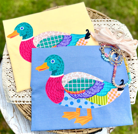Patterned Duck -DTF&UV