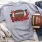 Texas tech football faux sequin-DTF