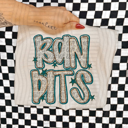 Teal Dotty (DROPDOWN MENU)-DTF&UV