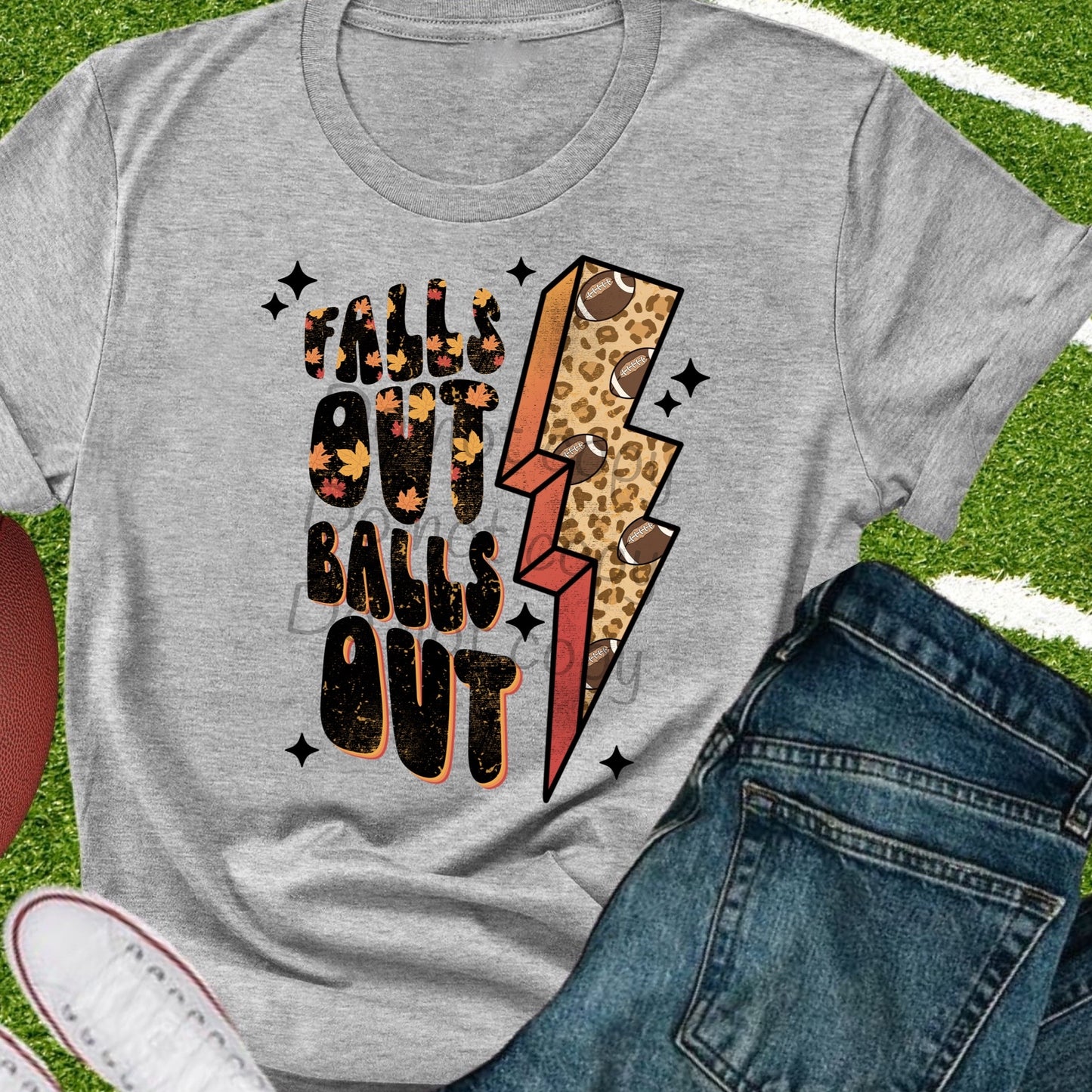 Falls out balls out-DTF