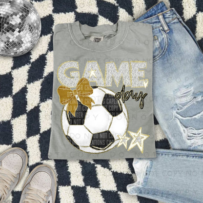 Game day Soccer(all colors in dropdown)-DTF
