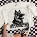 German Shepherd Portrait - DTF