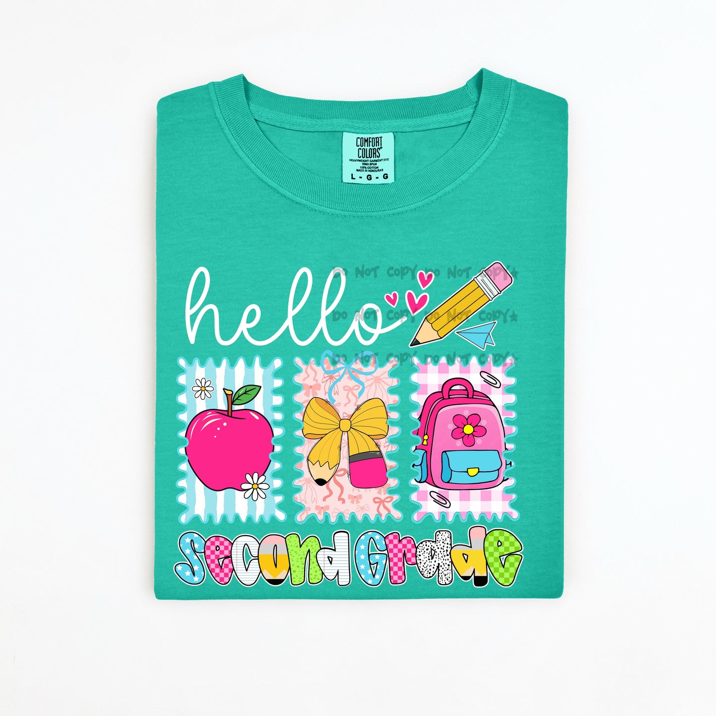 Hello Second Grade trio- DTF DEAL