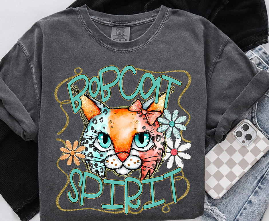 Funky Retro Spirit Mascot (dropdown)-DTF&UV
