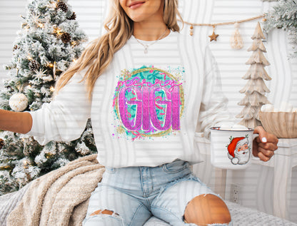Snowflake Bow Names (DROPDOWN NAMES)-DTF&UV