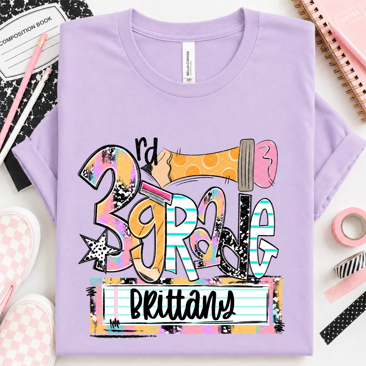 Name Plate School CUSTOM -DTF&UV