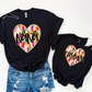 Heart Brush Mothers day: ANY NAME- DTF