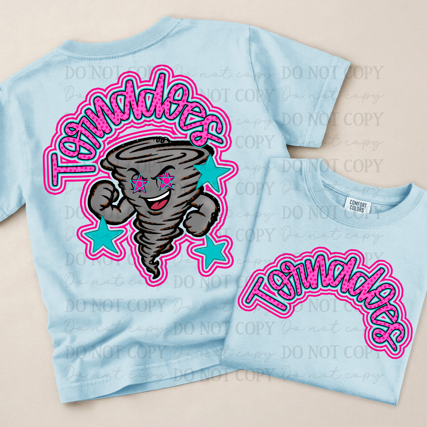 Tornadoes Pink(front)-DTF&UV