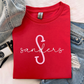 Personalized Monogram Two-Line: Embroidered
