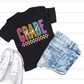 Third Grade checkered below-DTF