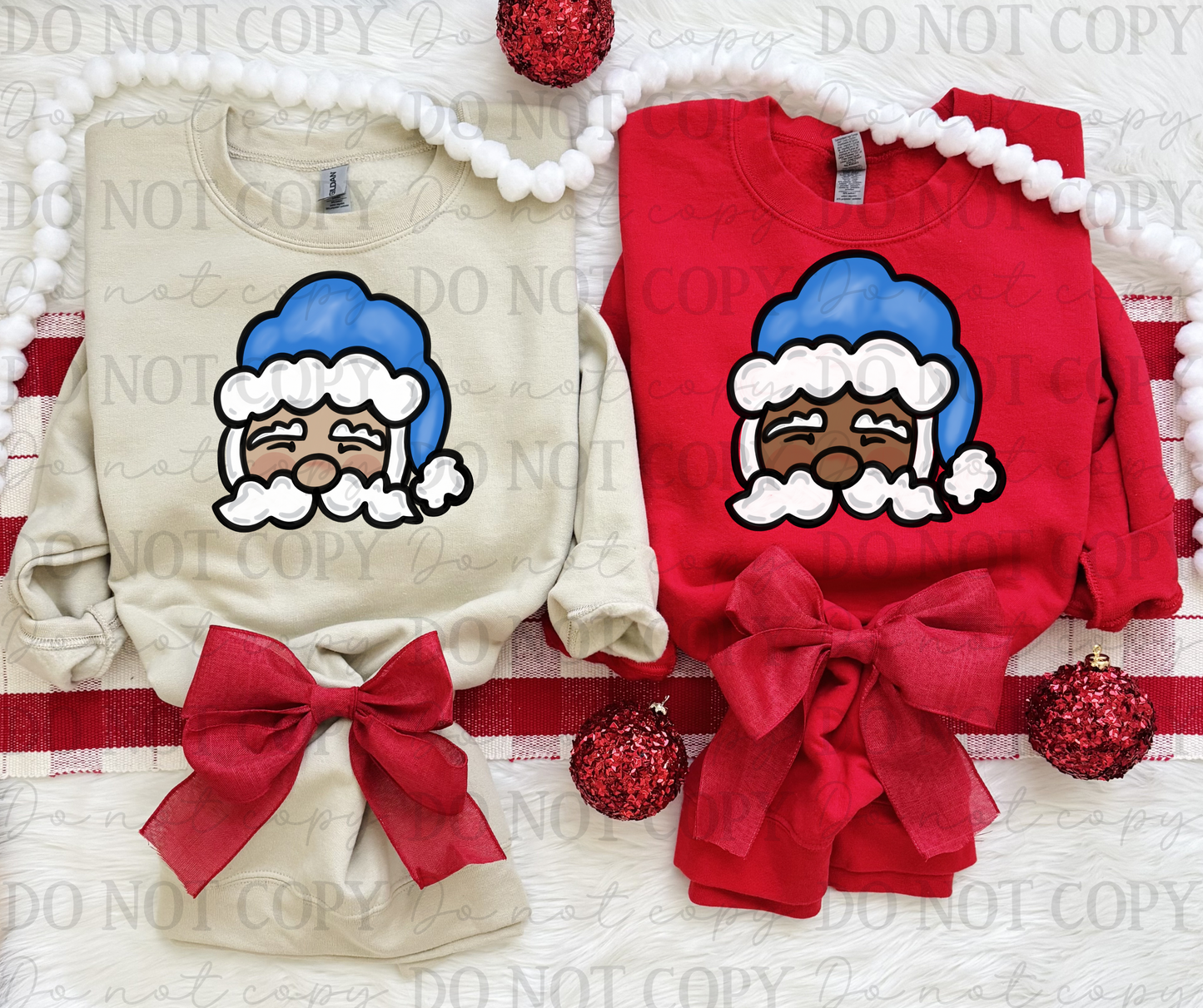 Simple Santa (Dropdown)-DTF&UV