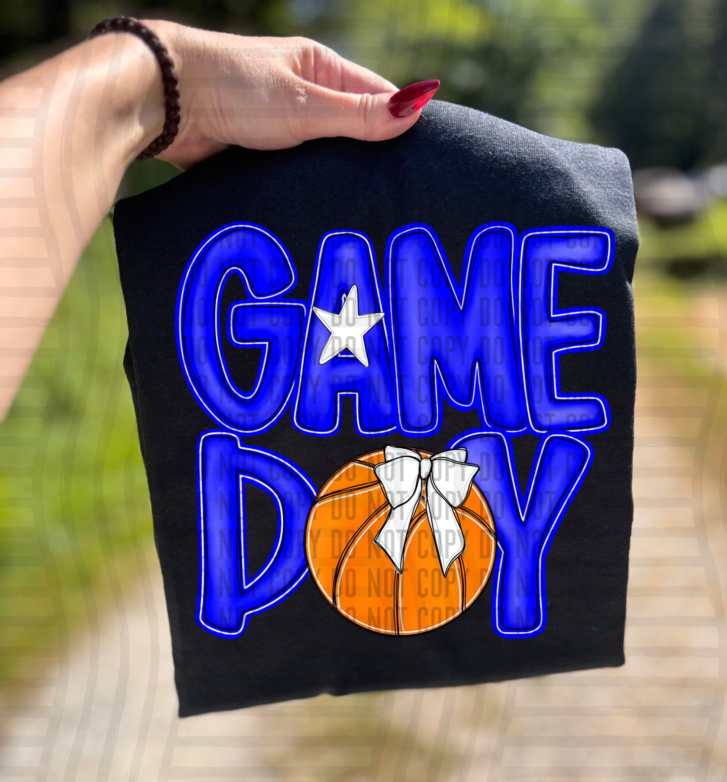 Game day Basketball (DROPDOWN Colors)-DTF&UV