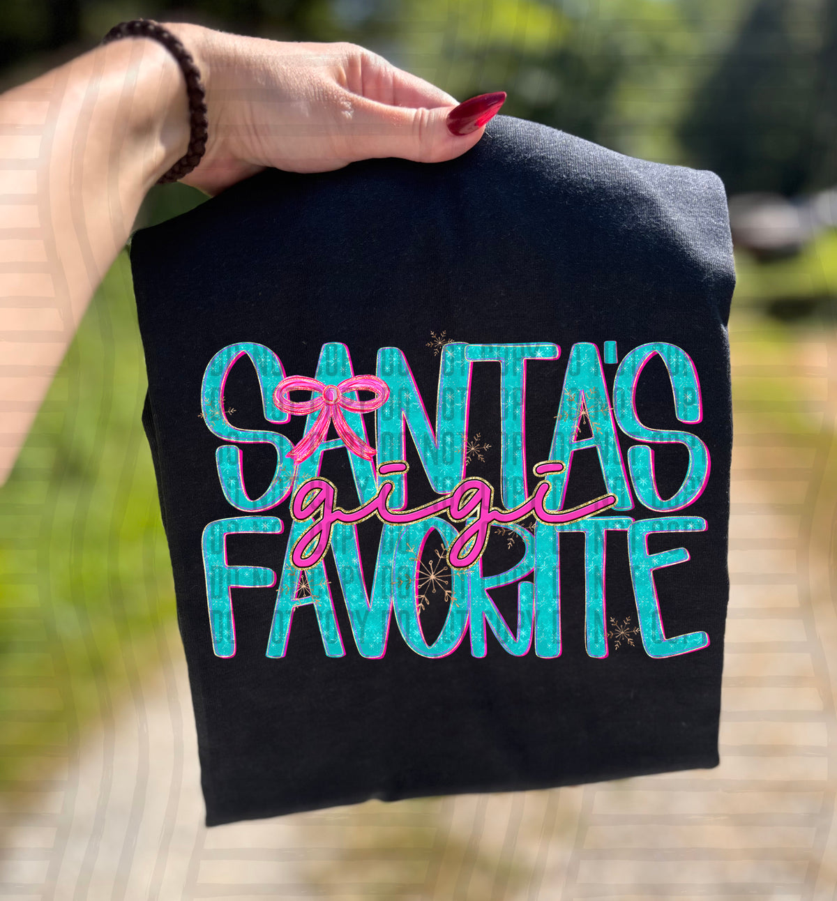 Santas Favorite Names (DROPDOWN NAMES)-DTF&UV