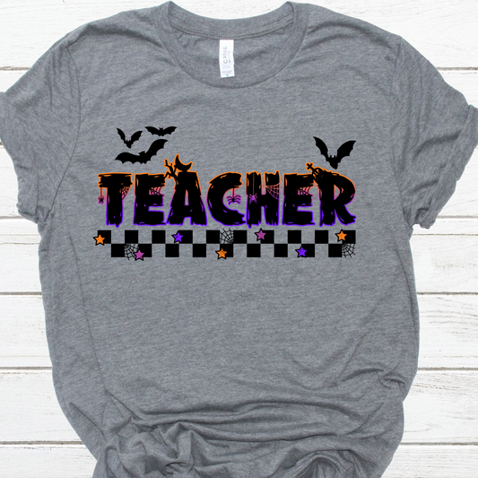 Teacher Halloween-DTF