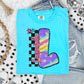 Rainbow Swirl Initials (Dropdown)- DTF&UV