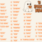 Spooky "Name"  (ALL IN THIS LISTING DROPDOWN)-DTF