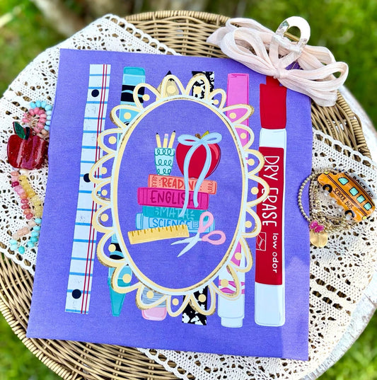 Framed School supplies -DTF&UV