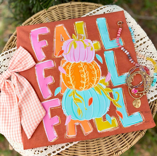 Fall pumpkin stacked-DTF&UV