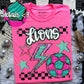 Soccer Bolt Mascots(Dropdown)-DTF