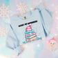 Snow is falling my books are calling-DTF