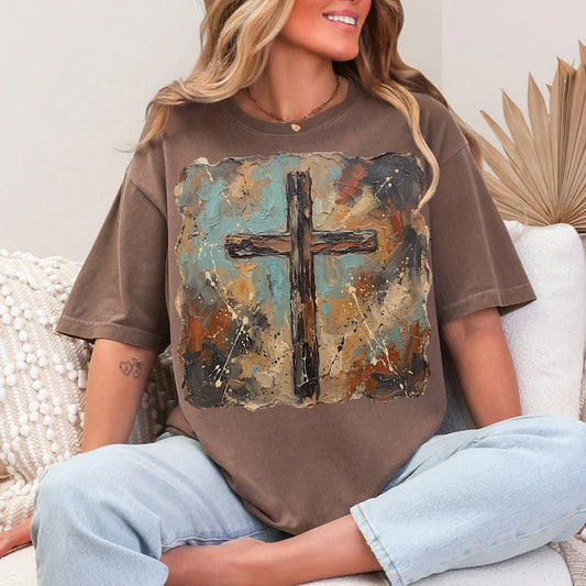 Painted cross-DTF