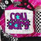 Pink Leopard Neon Mascots (dropdown)-DTF&UV