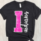 Indians Pink Faux Glitter I - DTF
