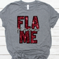 Flame sequin-DTF