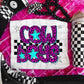 Pink Leopard Neon Mascots (dropdown)-DTF&UV