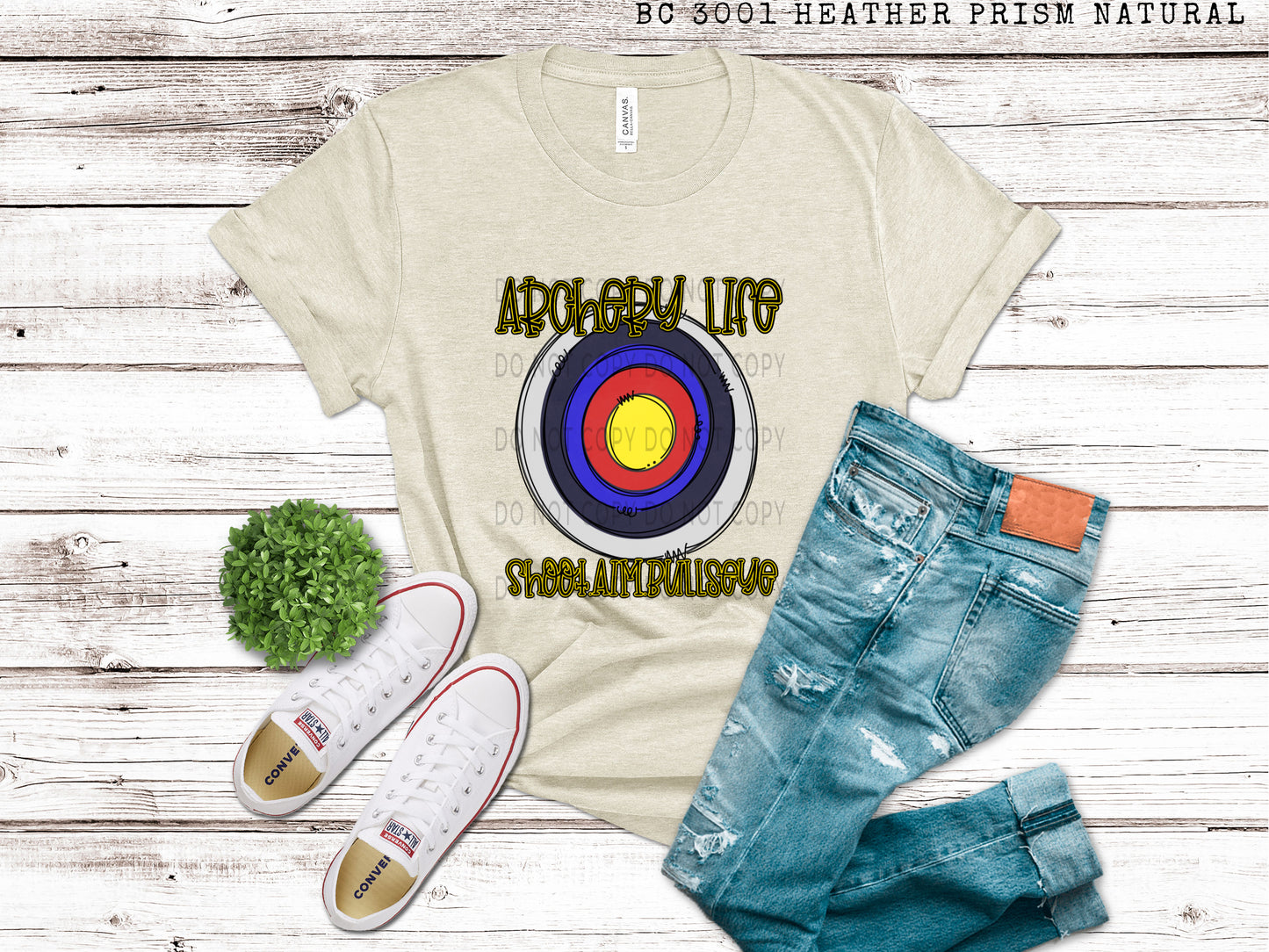 Archery Life Shoot Aim Bullseye -DTF