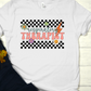 Respiratory therapist checkered-DTF