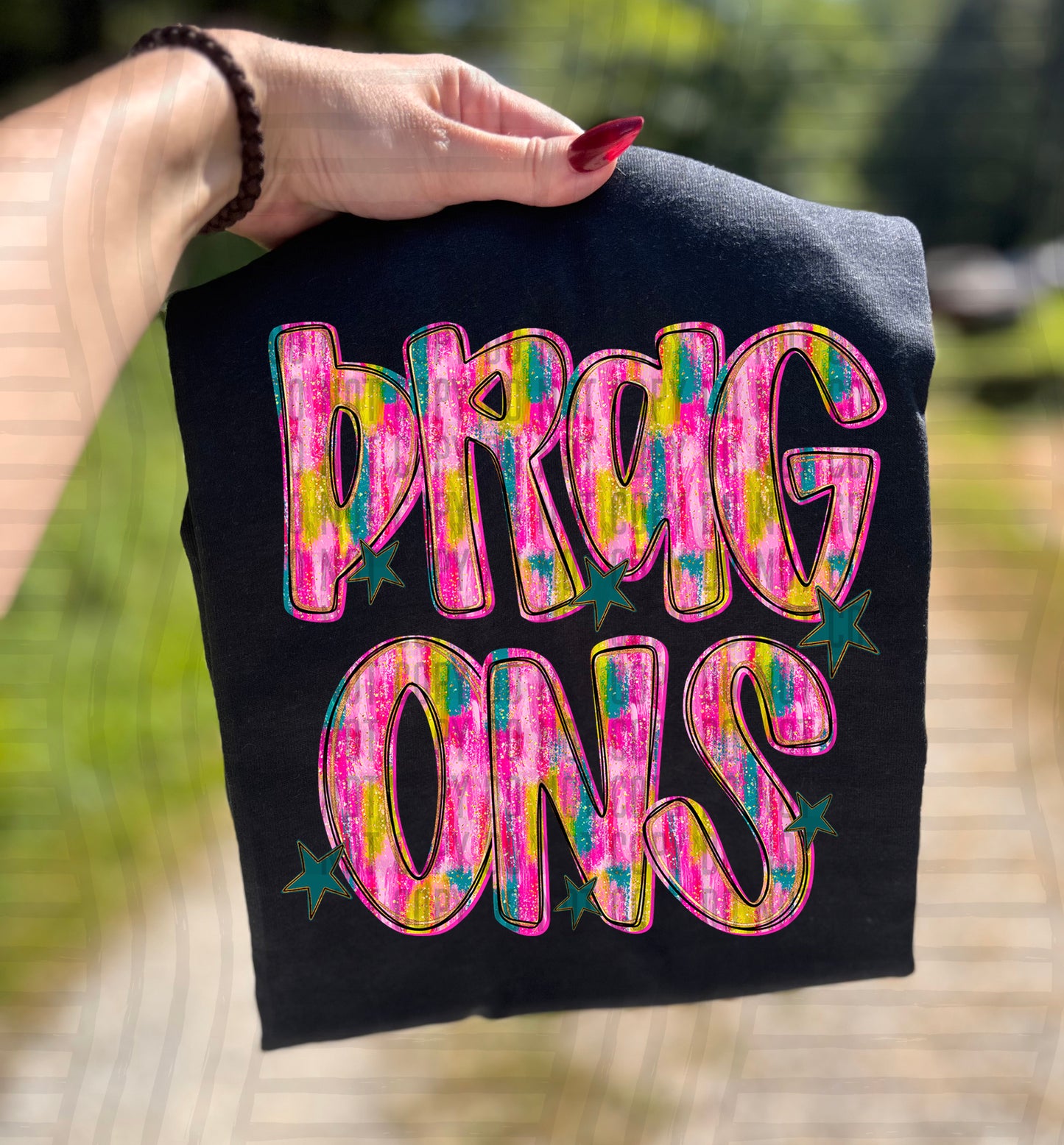 Holiday Brushstroke (DROPDOWN MENU)-DTF&UV