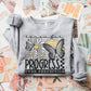 Remember Progress Over Protection Butterfly Checkered - DTF