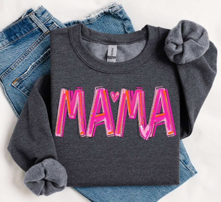 Mama Pretty in Pink-DTF
